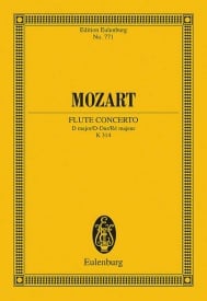 Mozart: Concerto D major KV 314 (Study Score) published by Eulenburg